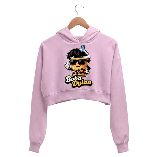 bob dylan boba dylan crop hoodie hooded sweatshirt upper winterwear music band buy online united states usa the banyan tee tbt men women girls boys unisex baby pink 