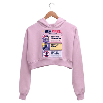 dua lipa new rules crop hoodie hooded sweatshirt upper winterwear music band buy online india the banyan tee tbt men women girls boys unisex baby pink 