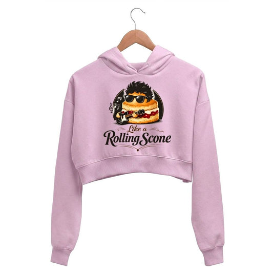 bob dylan rolling scone crop hoodie hooded sweatshirt upper winterwear music band buy online united states usa the banyan tee tbt men women girls boys unisex baby pink 