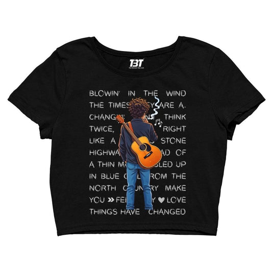 bob dylan dylanite crop top music band buy online united states usa the banyan tee tbt men women girls boys unisex s 