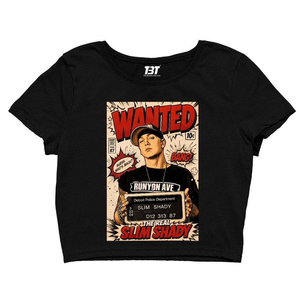 eminem real slim shady crop top music band buy online united states usa the banyan tee tbt men women girls boys unisex s 