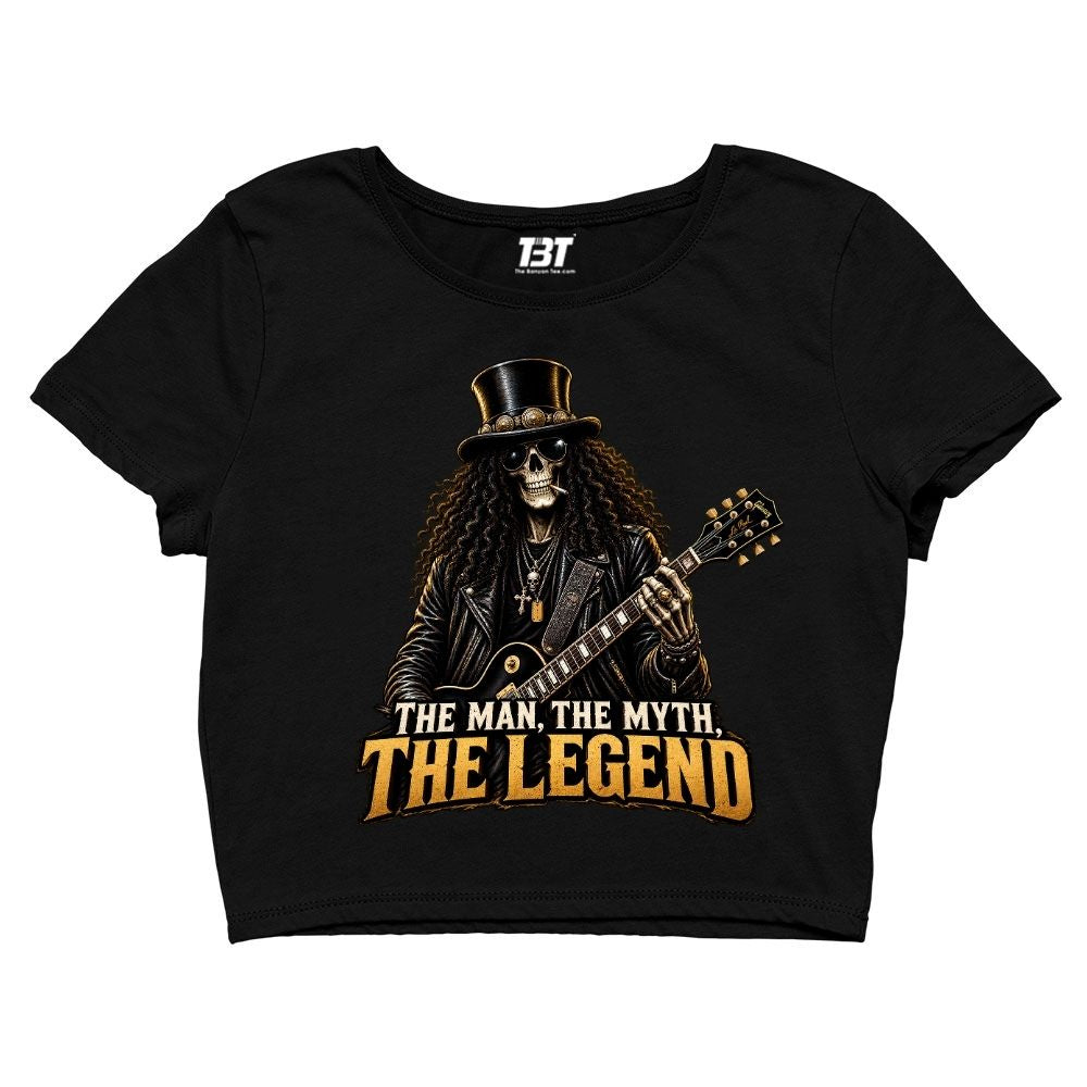 guns n' roses the guitar legend crop top music band buy online united states usa the banyan tee tbt men women girls boys unisex s 