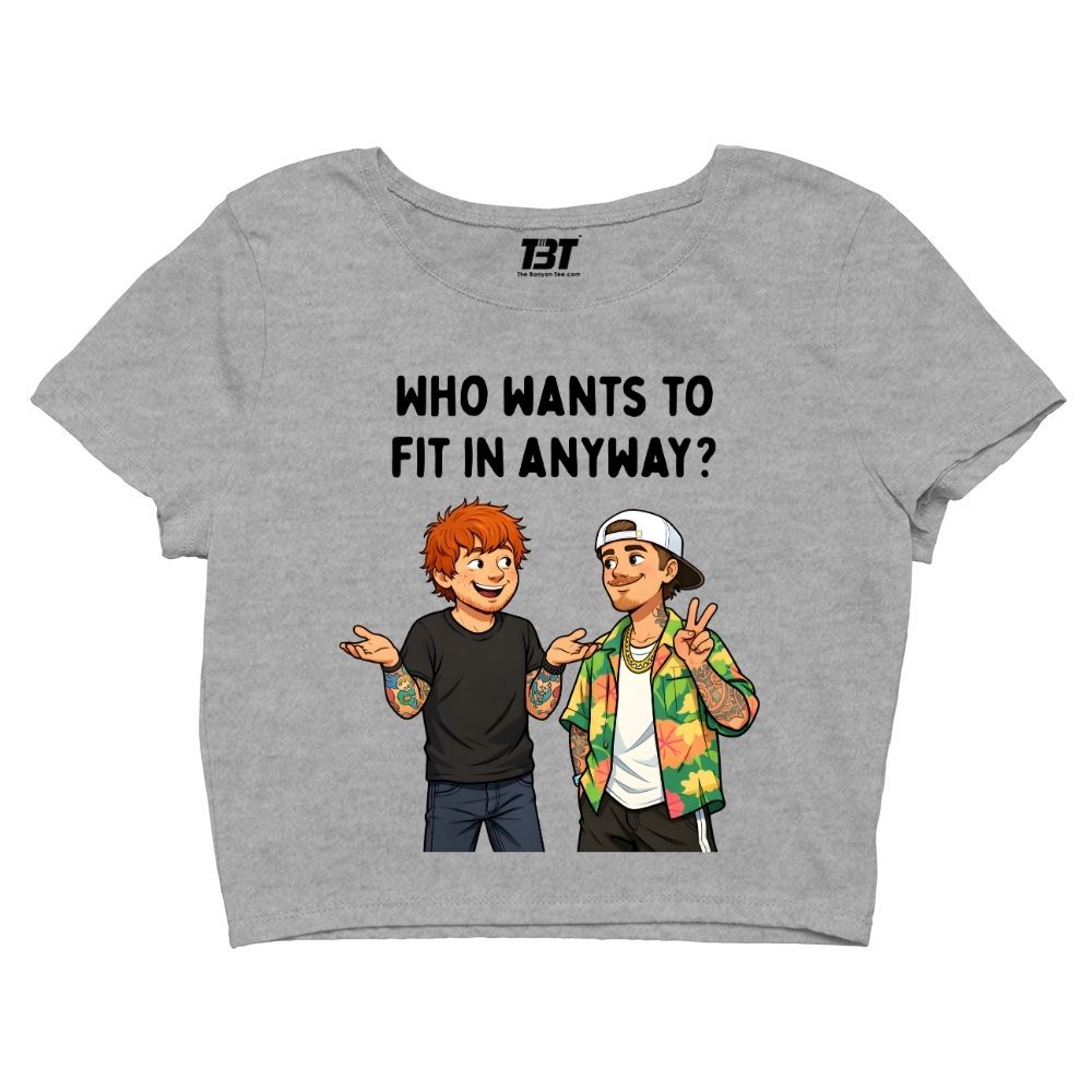 ed sheeran who wants to fit in crop top music band buy online united states usa the banyan tee tbt men women girls boys unisex s 