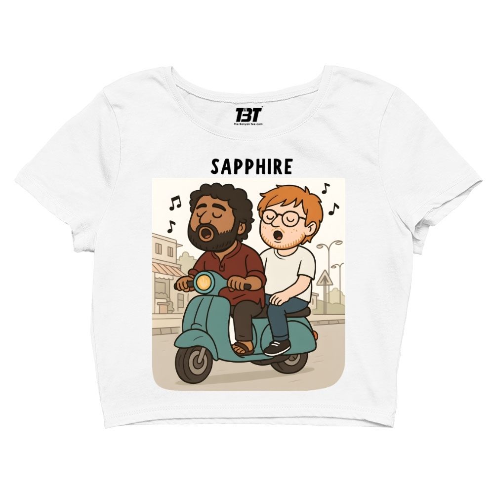 ed sheeran sapphire crop top music band buy online united states usa the banyan tee tbt men women girls boys unisex s 