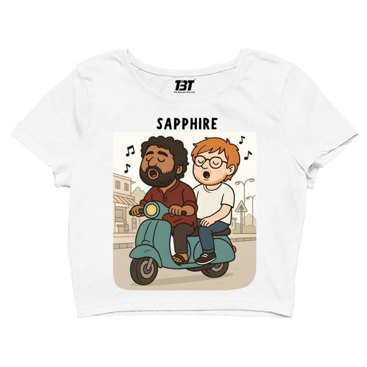 ed sheeran sapphire crop top music band buy online united states usa the banyan tee tbt men women girls boys unisex s 
