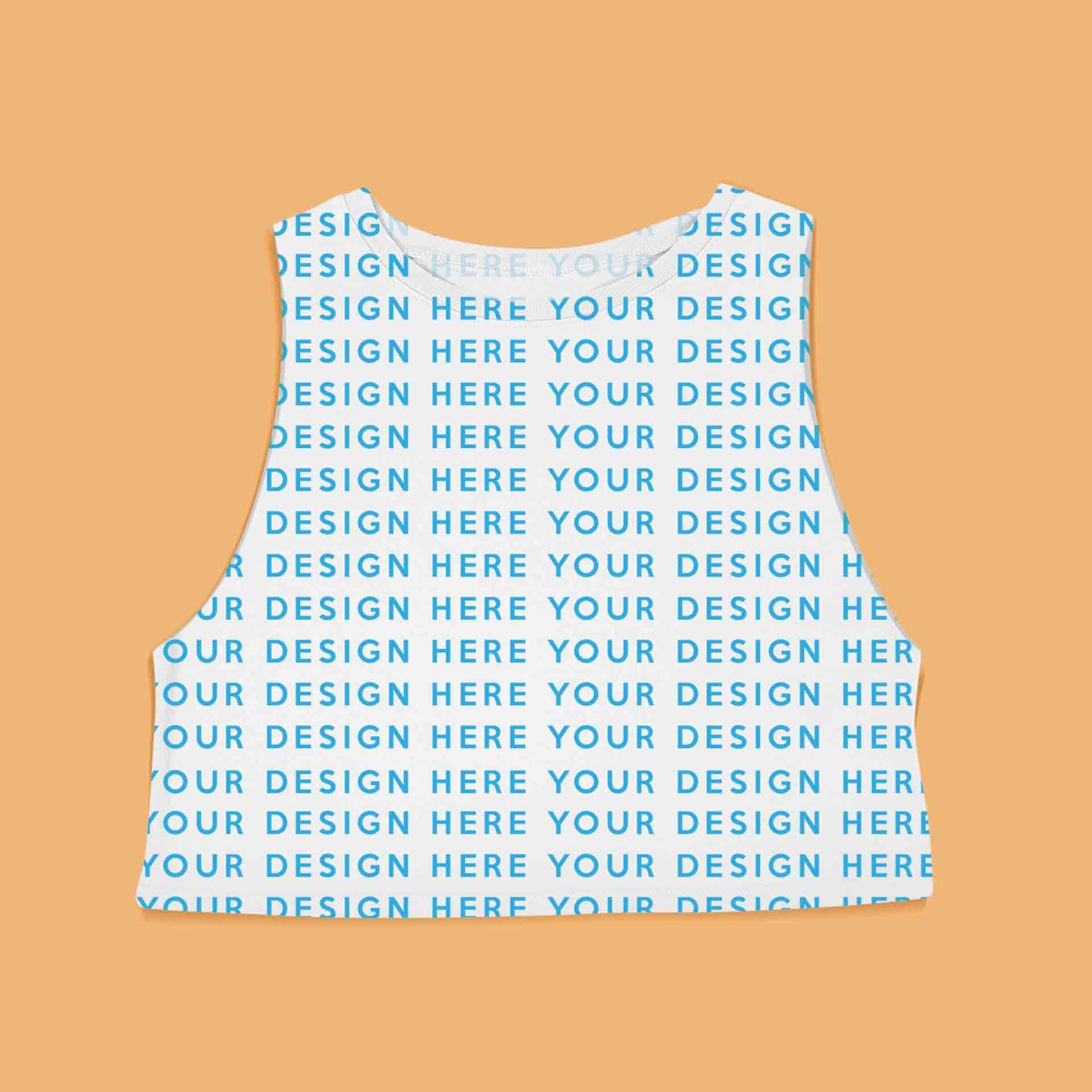 The Banyan Tee AOP Custom Crop Tank