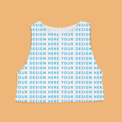 The Banyan Tee AOP Custom Crop Tank