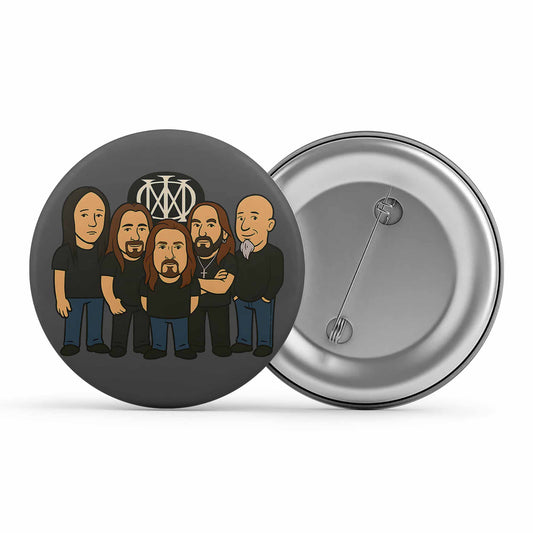 dream theater toon theater badge pin button music band buy online united states usa the banyan tee tbt men women girls boys unisex  