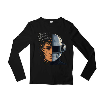 daft punk random access memory full sleeves long sleeves music band buy online india the banyan tee tbt men women girls boys unisex black
