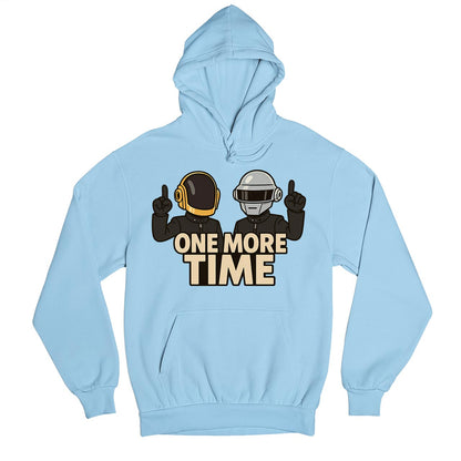 daft punk one more time hoodie hooded sweatshirt winterwear music band buy online united states usa the banyan tee tbt men women girls boys unisex baby blue