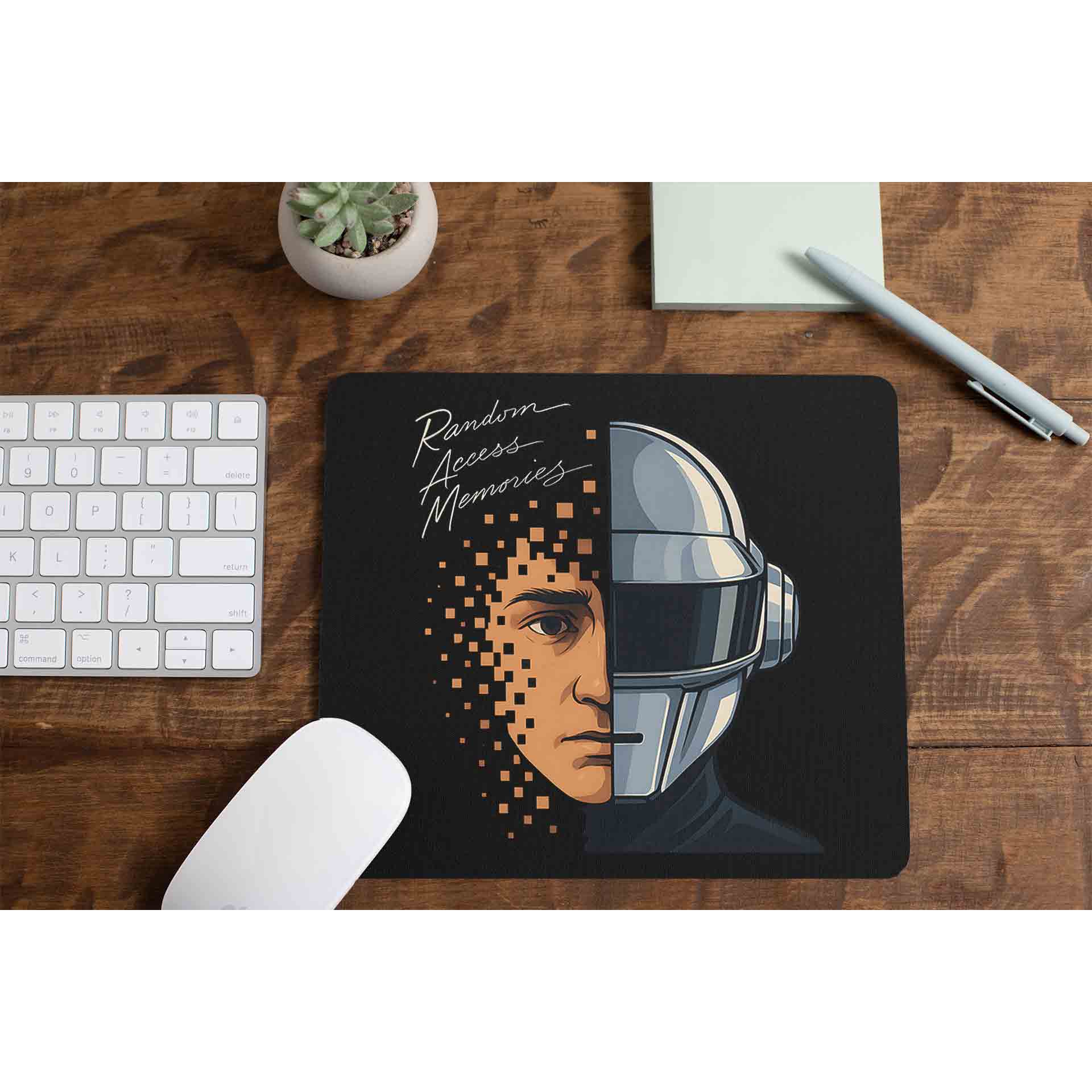 daft punk random access memory mousepad logitech large anime music band buy online united states of america usa the banyan tee tbt men women girls boys unisex