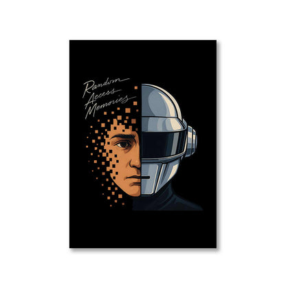 daft punk random access memory poster wall art buy online united states of america usa the banyan tee tbt a4