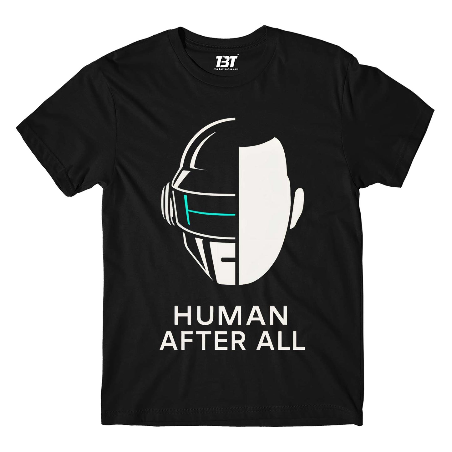 daft punk human after all t-shirt music band buy online united states of america usa the banyan tee tbt men women girls boys unisex black