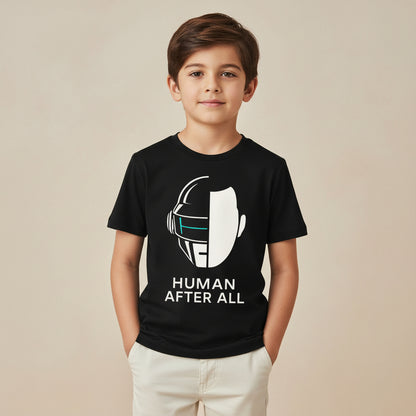 daft punk human after all t-shirt music band buy online united states of america usa the banyan tee tbt men women girls boys unisex black