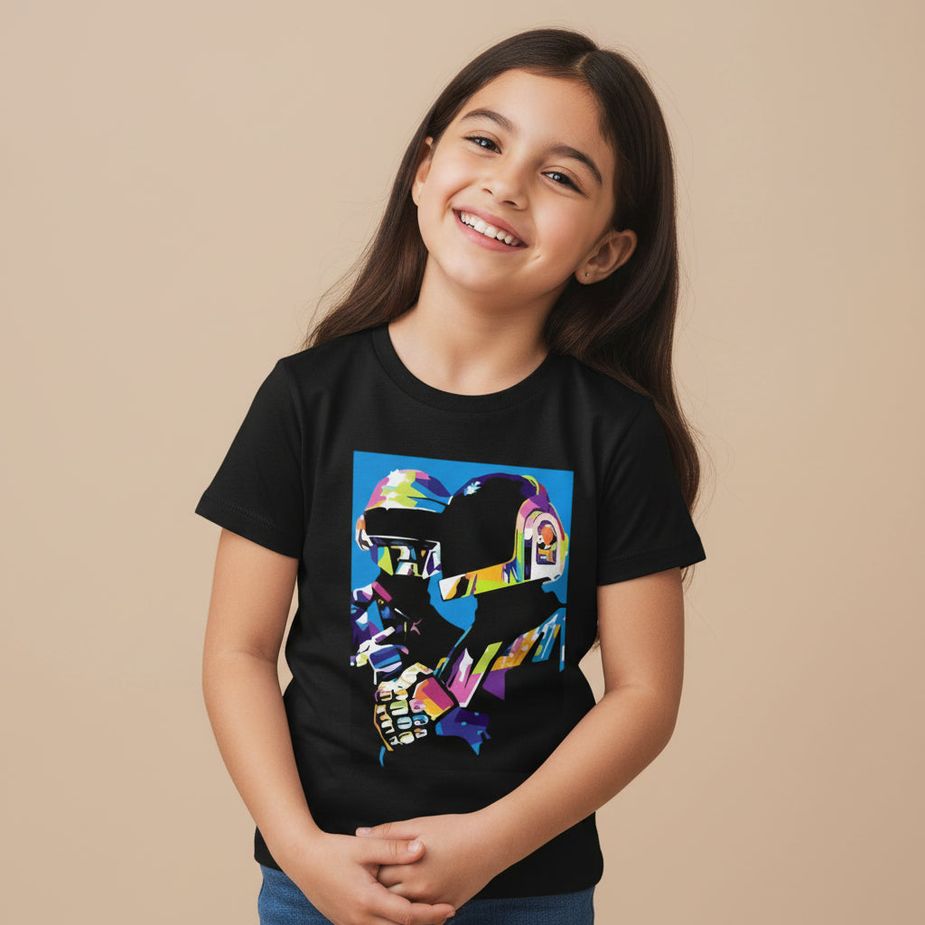 daft punk the duo t-shirt music band buy online united states of america usa the banyan tee tbt men women girls boys unisex black