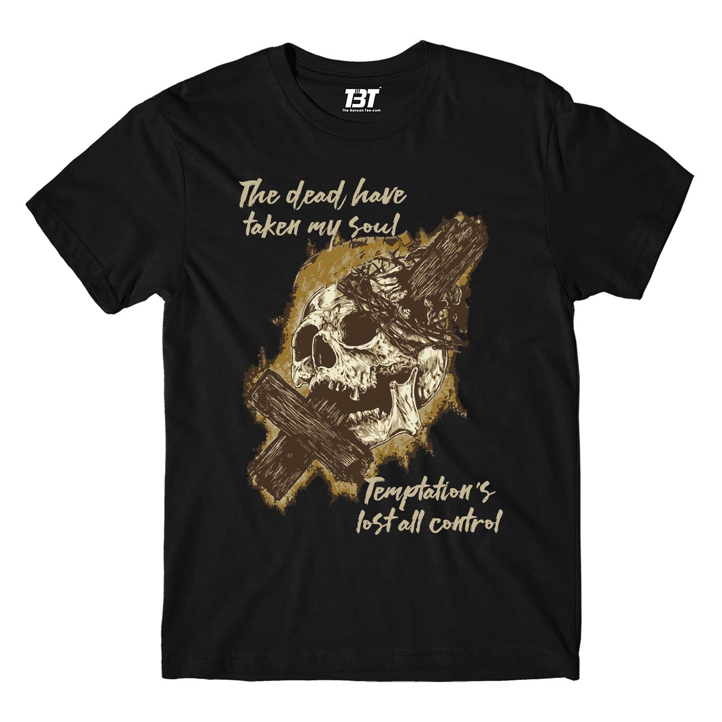 slayer dead skin mask t-shirt music band buy online united states of america usa the banyan tee tbt men women girls boys unisex black