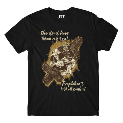 slayer dead skin mask t-shirt music band buy online united states of america usa the banyan tee tbt men women girls boys unisex black