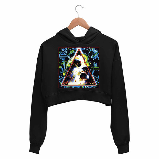 def leppard in my hysteria era crop hoodie hooded sweatshirt upper winterwear music band buy online united states usa the banyan tee tbt men women girls boys unisex black 
