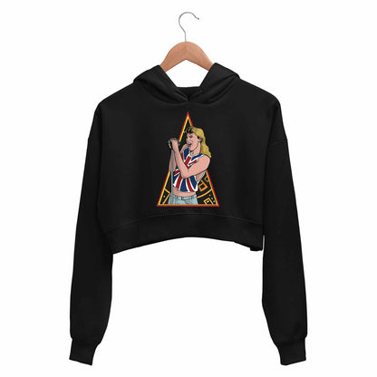 def leppard the stadium prophet crop hoodie hooded sweatshirt upper winterwear music band buy online united states usa the banyan tee tbt men women girls boys unisex black 