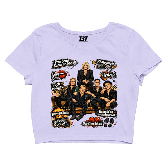 def leppard doodle leppard crop top music band buy online united states usa the banyan tee tbt men women girls boys unisex s 