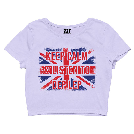 def leppard listen to def lep crop top music band buy online united states usa the banyan tee tbt men women girls boys unisex s 