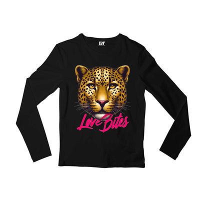 def leppard love bites full sleeves long sleeves music band buy online united states usa the banyan tee tbt men women girls boys unisex black 