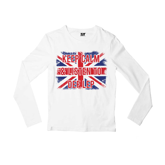 def leppard listen to def lep full sleeves long sleeves music band buy online united states usa the banyan tee tbt men women girls boys unisex white 