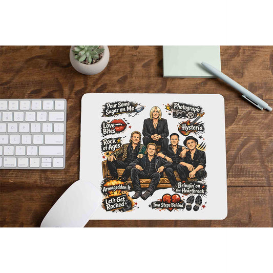 def leppard doodle leppard mousepad logitech large anime music band buy online united states usa the banyan tee tbt men women girls boys unisex  