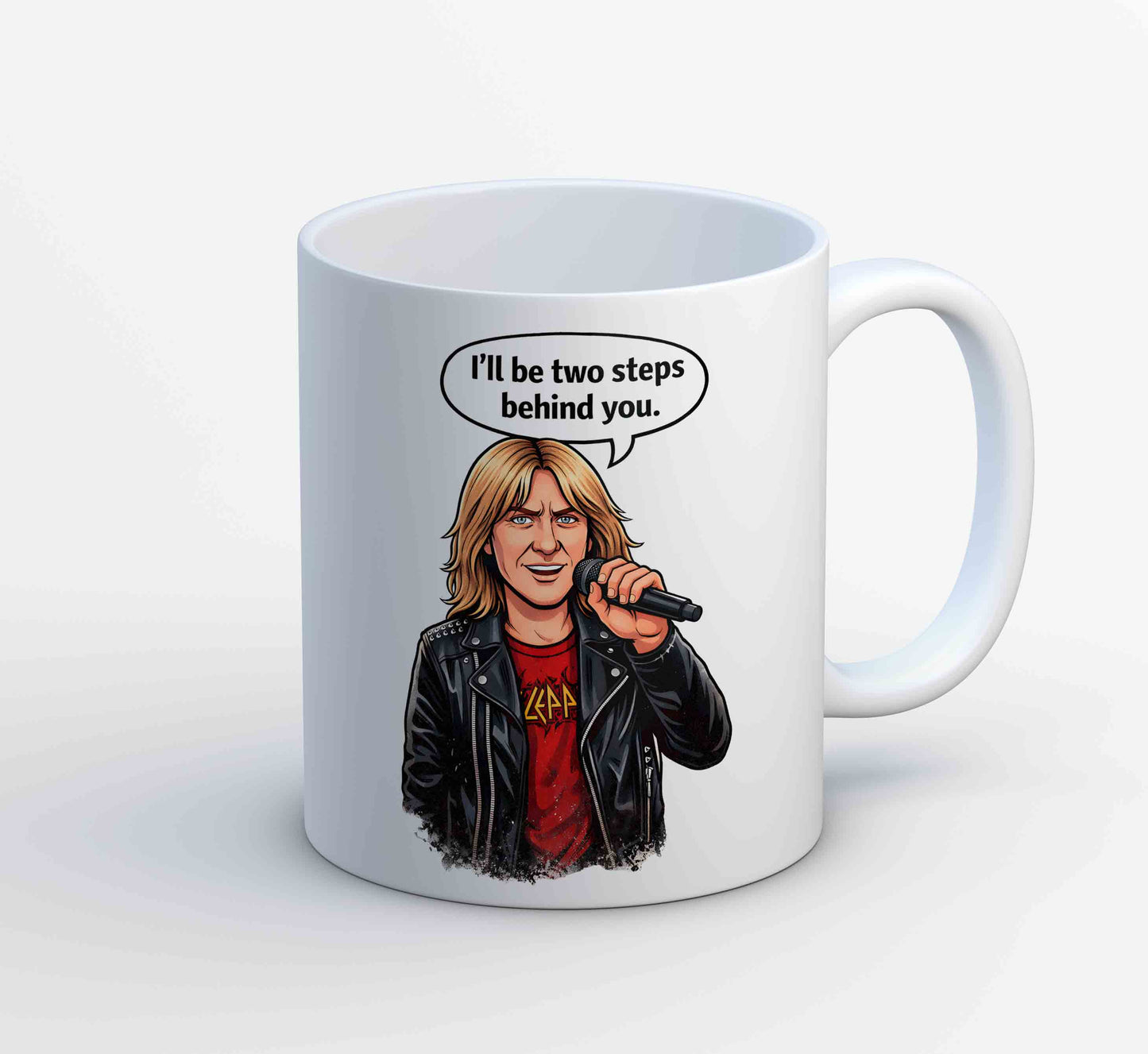 def leppard two steps behind mug coffee ceramic music band buy online united states usa the banyan tee tbt men women girls boys unisex  