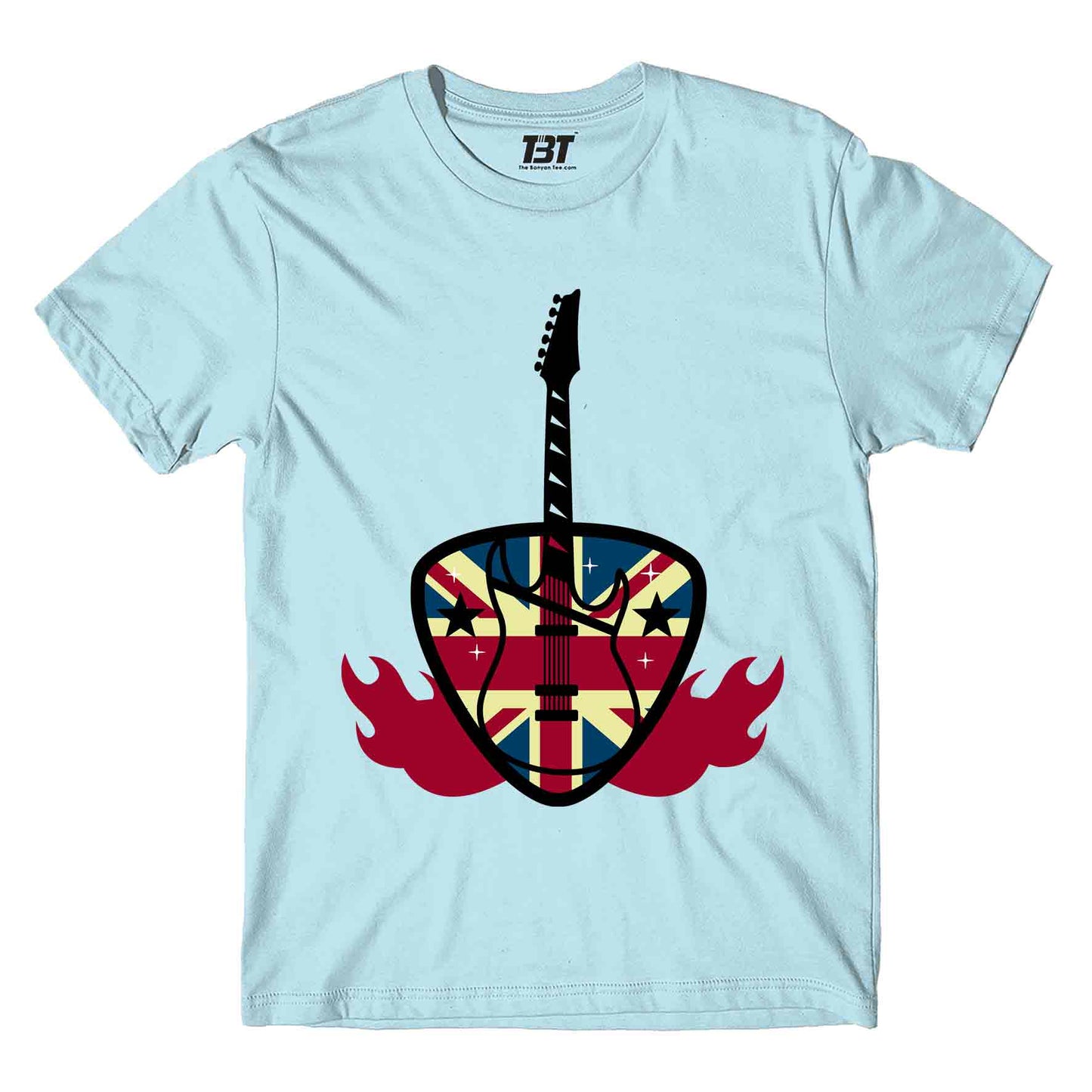 def leppard savage strings t-shirt music band buy online united states usa the banyan tee tbt men women girls boys unisex baby blue 