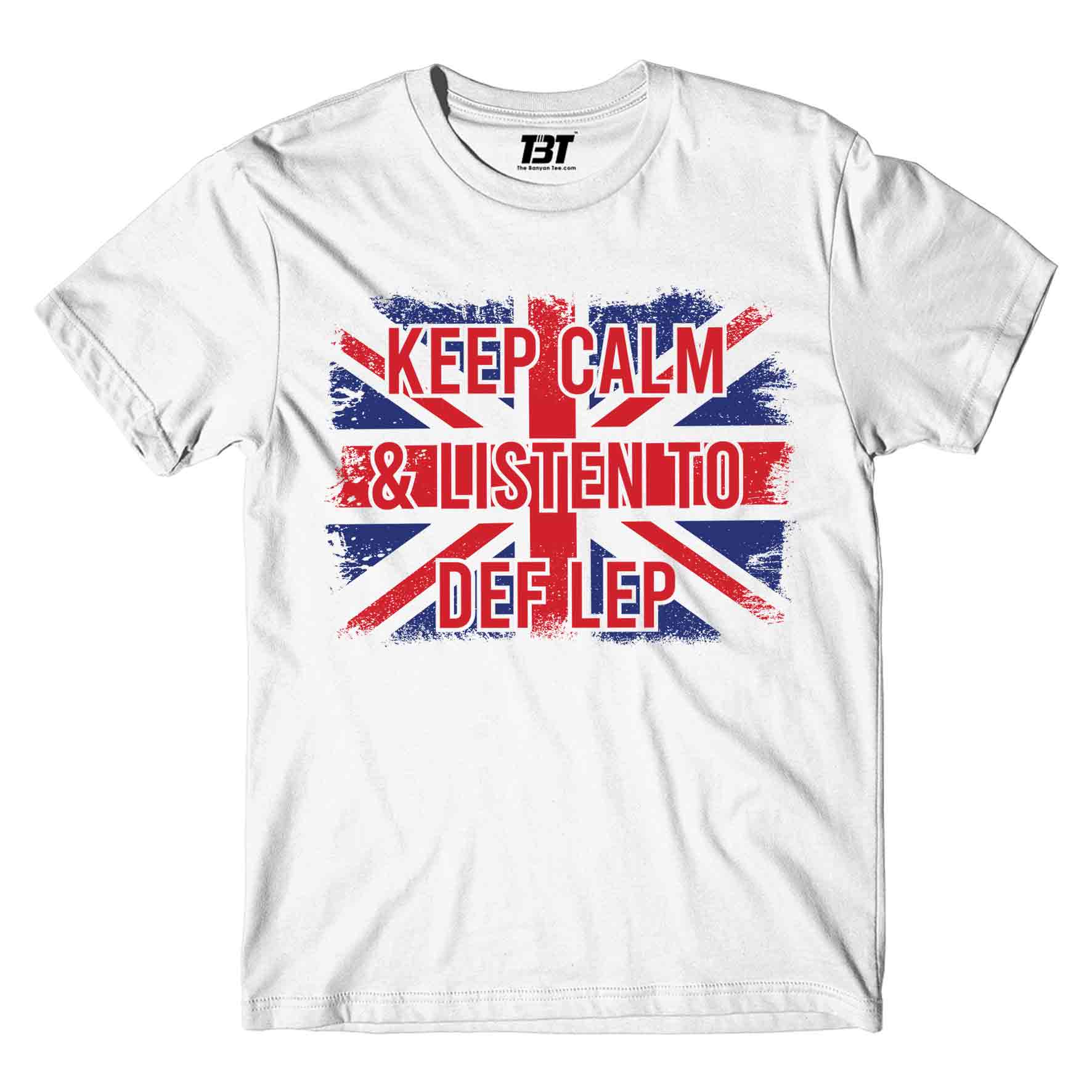 def leppard listen to def lep t-shirt music band buy online united states usa the banyan tee tbt men women girls boys unisex white 
