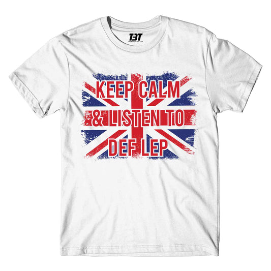 def leppard listen to def lep t-shirt music band buy online united states usa the banyan tee tbt men women girls boys unisex white 