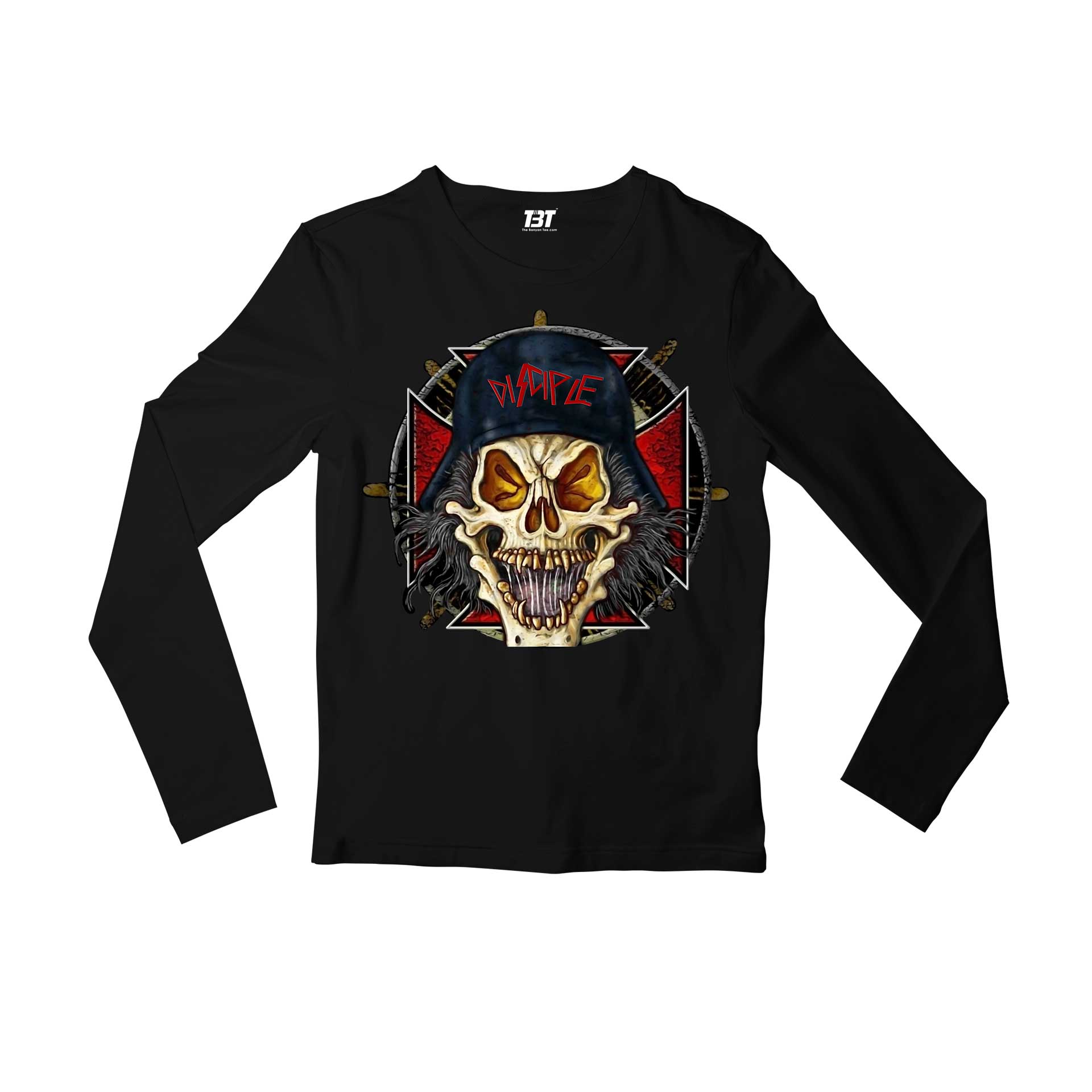slayer disciple full sleeves long sleeves music band buy online india the banyan tee tbt men women girls boys unisex black
