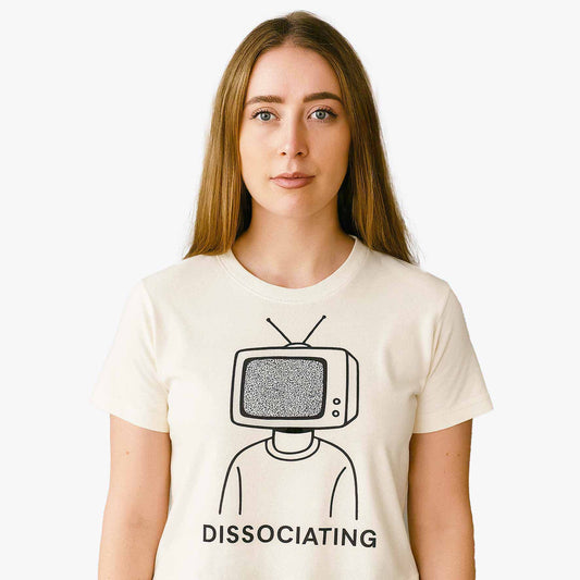 graphic dissociating t-shirt printed graphic stylish buy online united states usa the banyan tee tbt men women girls boys unisex off white 