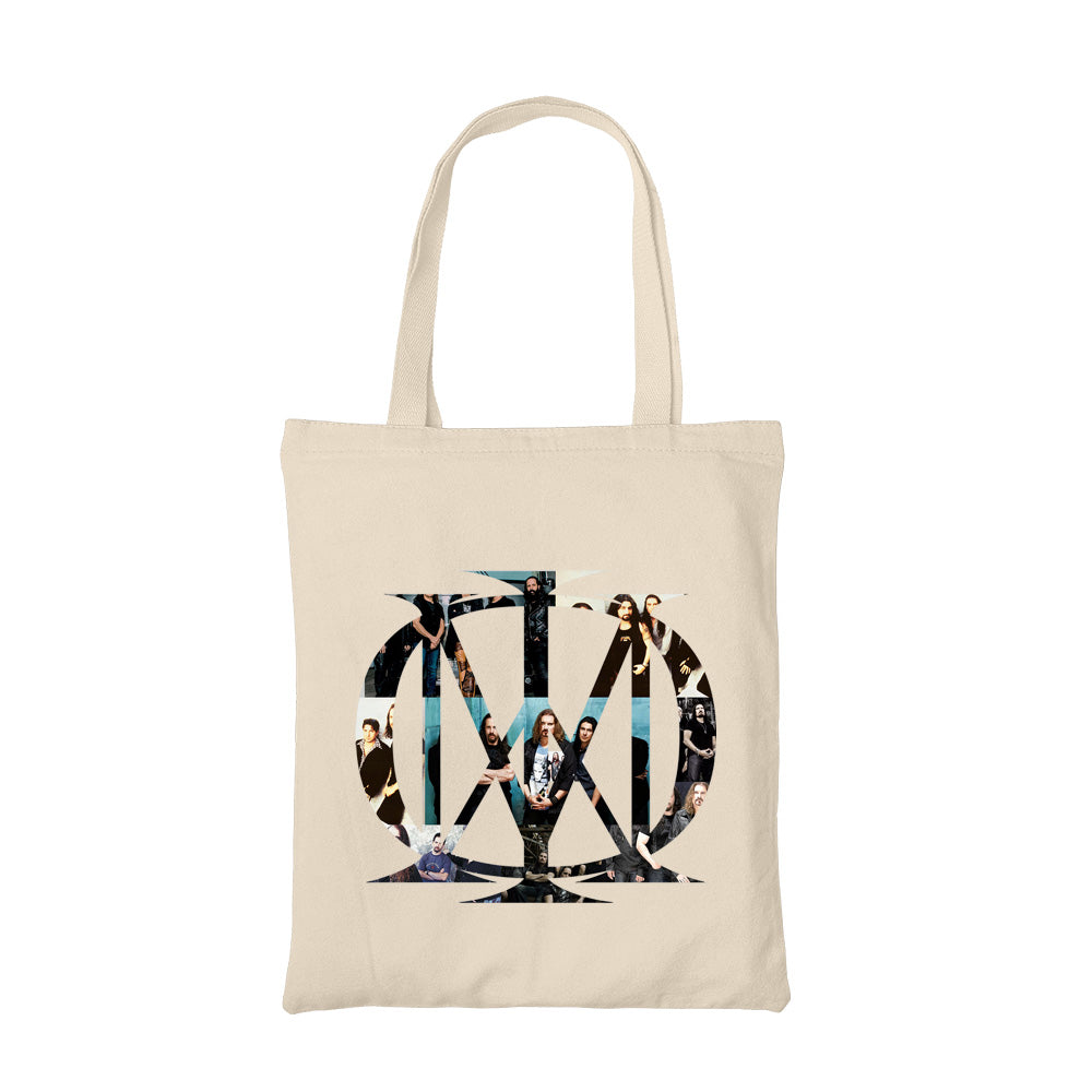 dream theater majesty symbol tote bag hand printed cotton women men unisex