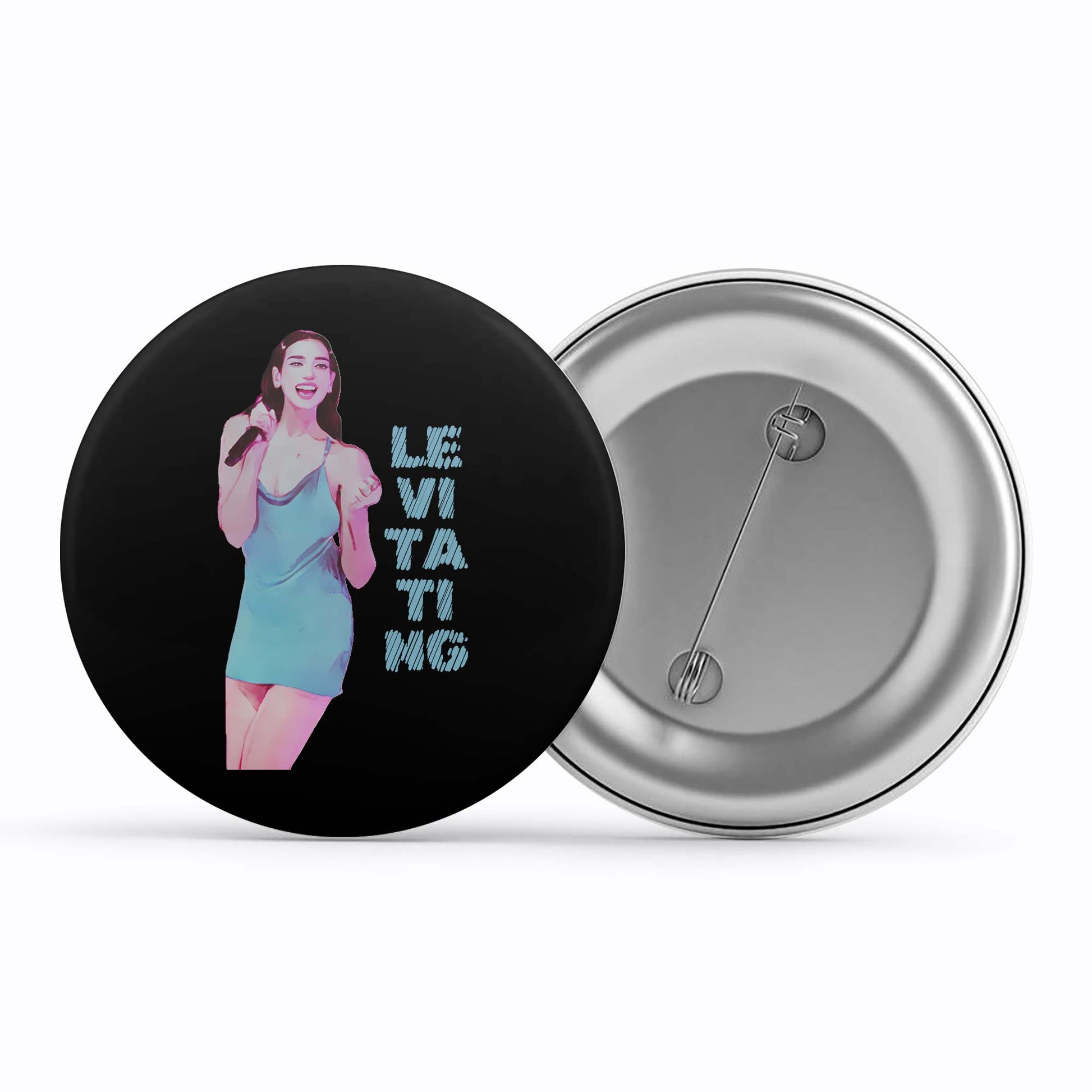 dua lipa levitating badge pin button music band buy online united states of america usa the banyan tee tbt men women girls boys unisex