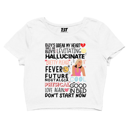 dua lipa dua's discography crop top music band buy online united states of america usa the banyan tee tbt men women girls boys unisex s