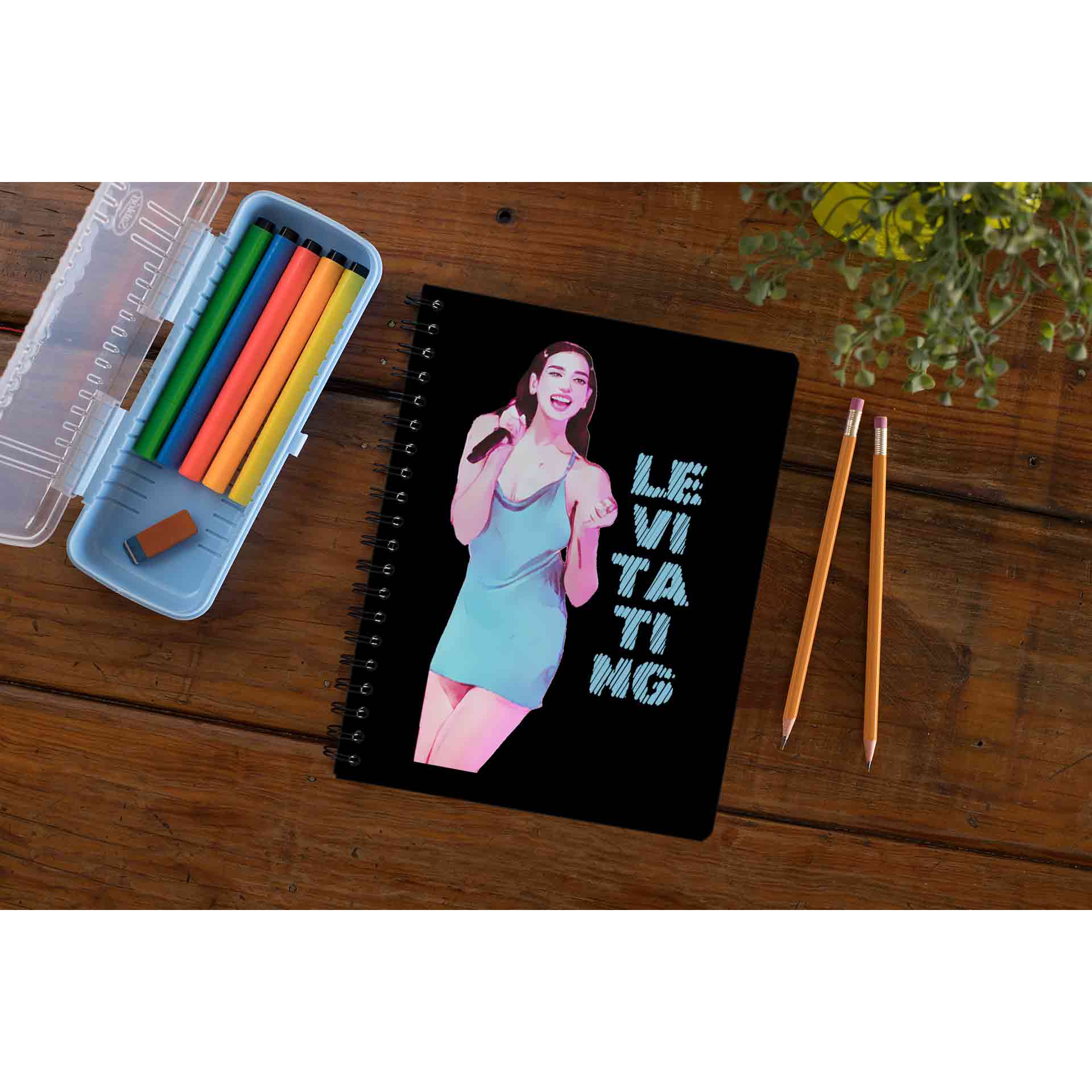 dua lipa levitating notebook notepad diary buy online united states of america usa the banyan tee tbt unruled