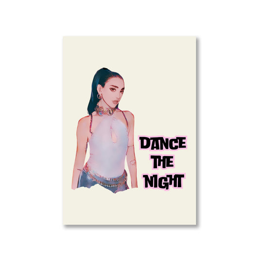 dua lipa dance the night poster wall art buy online united states of america usa the banyan tee tbt a4