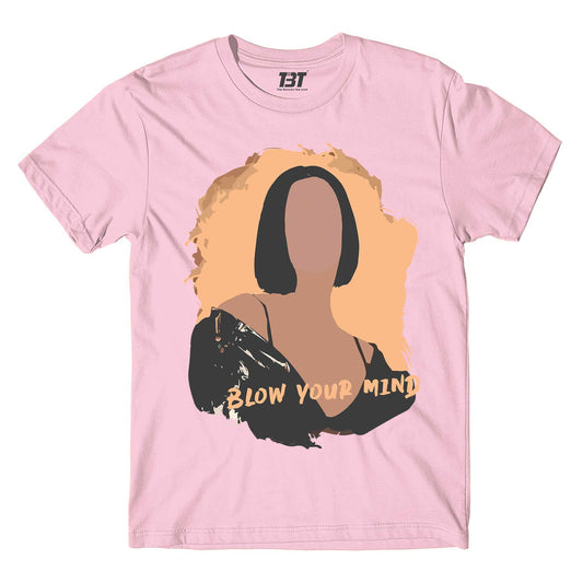 dua lipa blow your mind t-shirt music band buy online usa united states the banyan tee tbt men women girls boys unisex baby pink