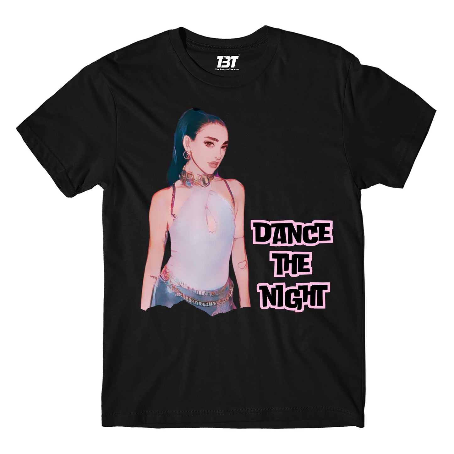 dua lipa dance the night t-shirt music band buy online usa united states the banyan tee tbt men women girls boys unisex black