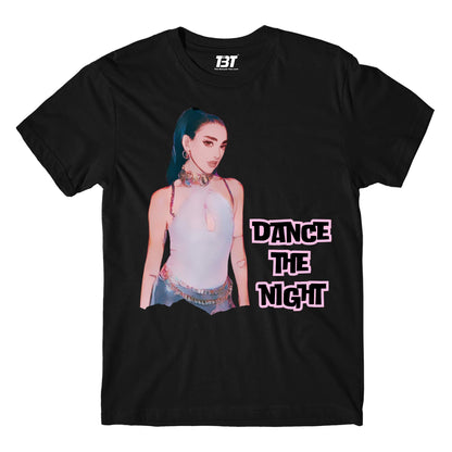 dua lipa dance the night t-shirt music band buy online united states of america usa the banyan tee tbt men women girls boys unisex black