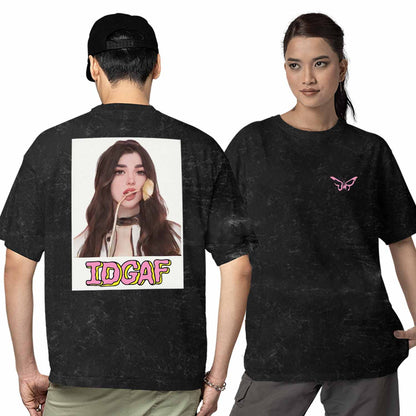 dua lipa oversized t shirt - idgaf music t-shirt black buy online india the banyan tee tbt men women girls boys unisex