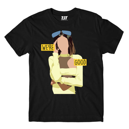 dua lipa we're good t-shirt music band buy online united states of america usa the banyan tee tbt men women girls boys unisex black