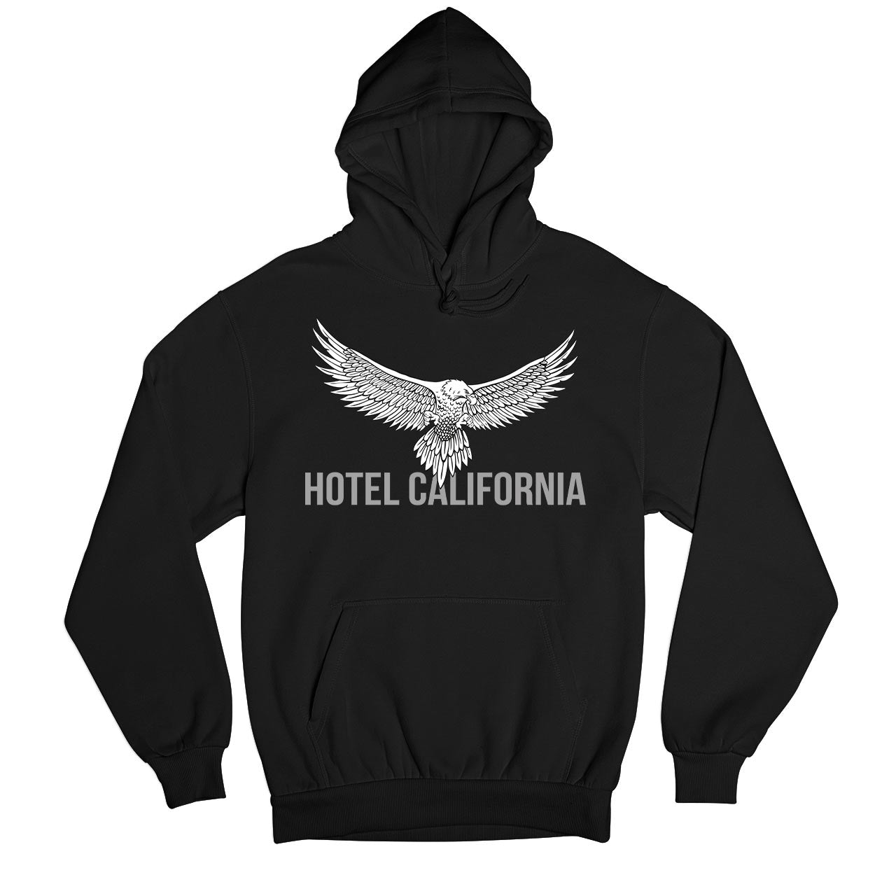 eagles hotel california hoodie hooded sweatshirt winterwear music band buy online usa united states of america the banyan tee tbt men women girls boys unisex black