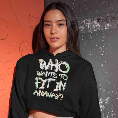 ed sheeran nobody wants to fit in - i don't care crop hoodie hooded sweatshirt upper winterwear music band buy online india the banyan tee tbt men women girls boys unisex black