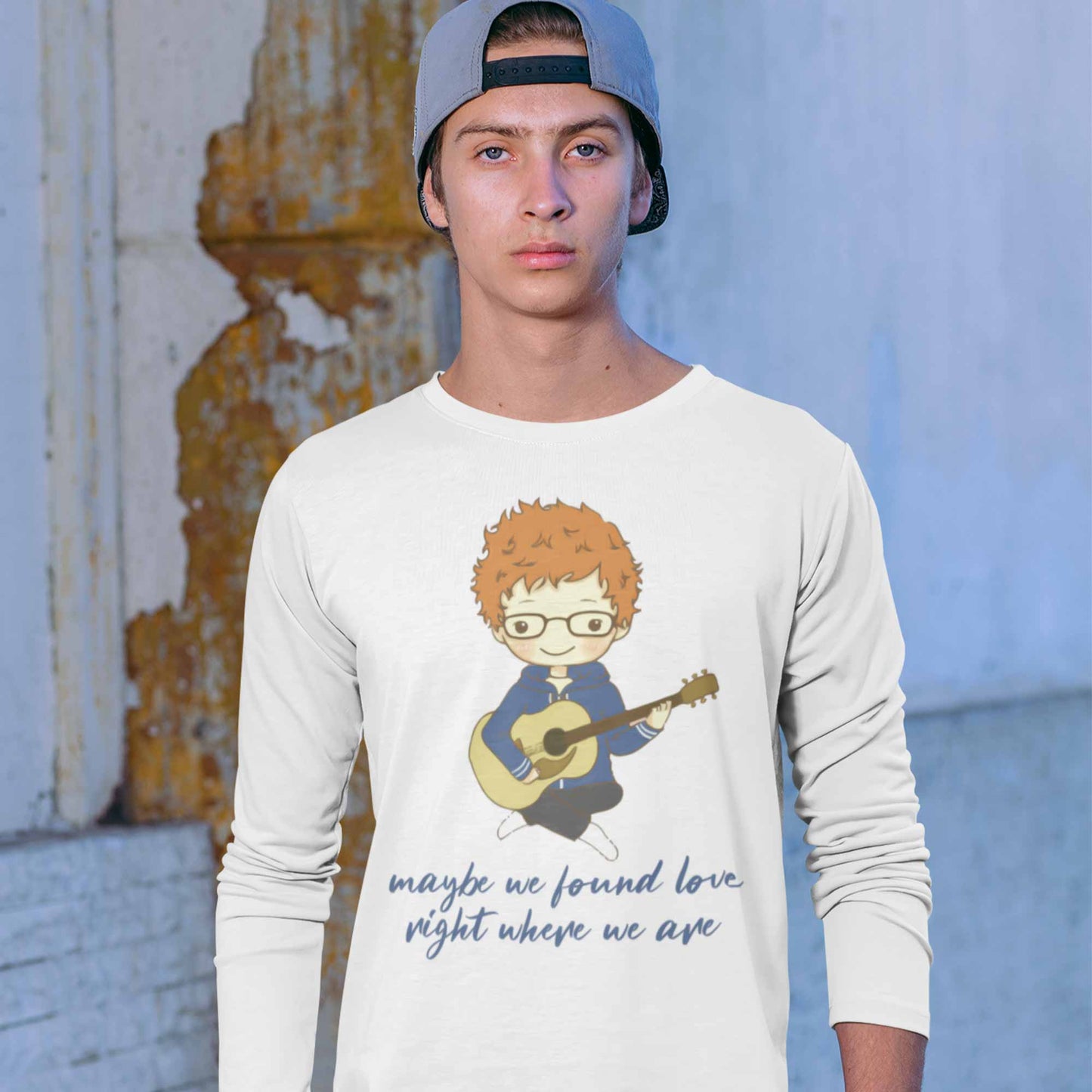 ed sheeran thinking out loud full sleeves long sleeves music band buy online india the banyan tee tbt men women girls boys unisex white
