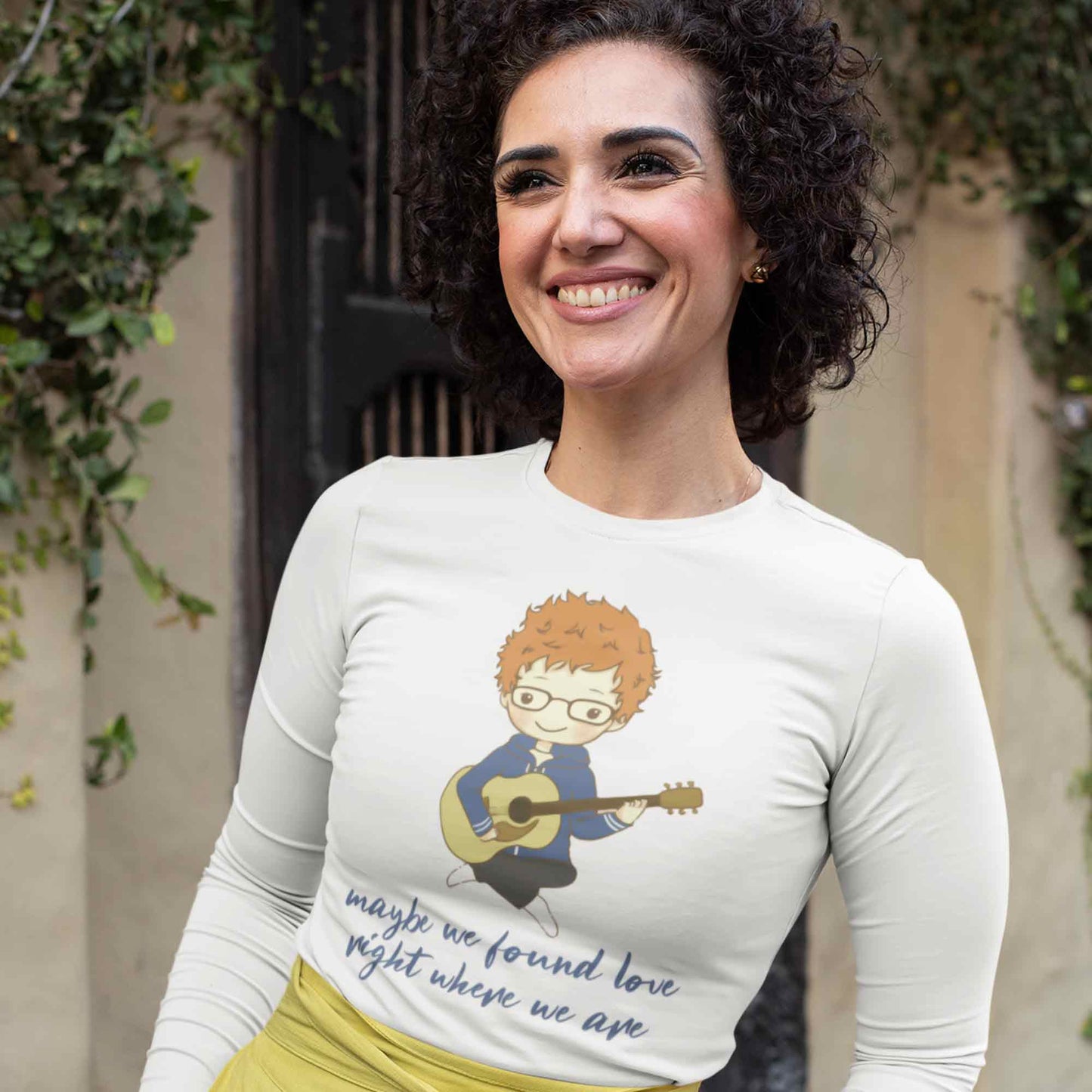 ed sheeran thinking out loud full sleeves long sleeves music band buy online india the banyan tee tbt men women girls boys unisex white