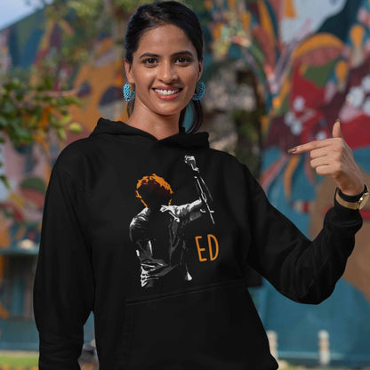 ed sheeran ed silhouette hoodie hooded sweatshirt winterwear music band buy online united states usa the banyan tee tbt men women girls boys unisex black