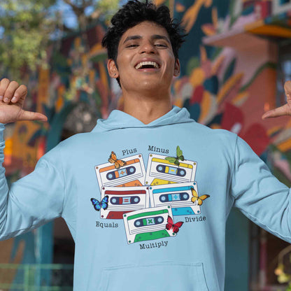 ed sheeran ed's math hoodie hooded sweatshirt winterwear music band buy online united states usa the banyan tee tbt men women girls boys unisex baby blue